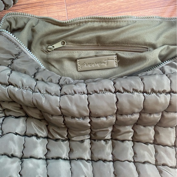 Free People Movement Quilted Caryall - Washed Sage - Picture 2 of 6